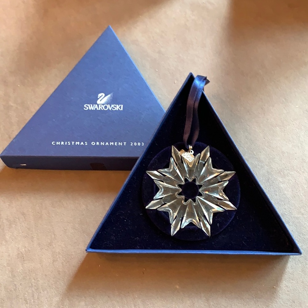 Swarovski 2003 Christmas Ornament